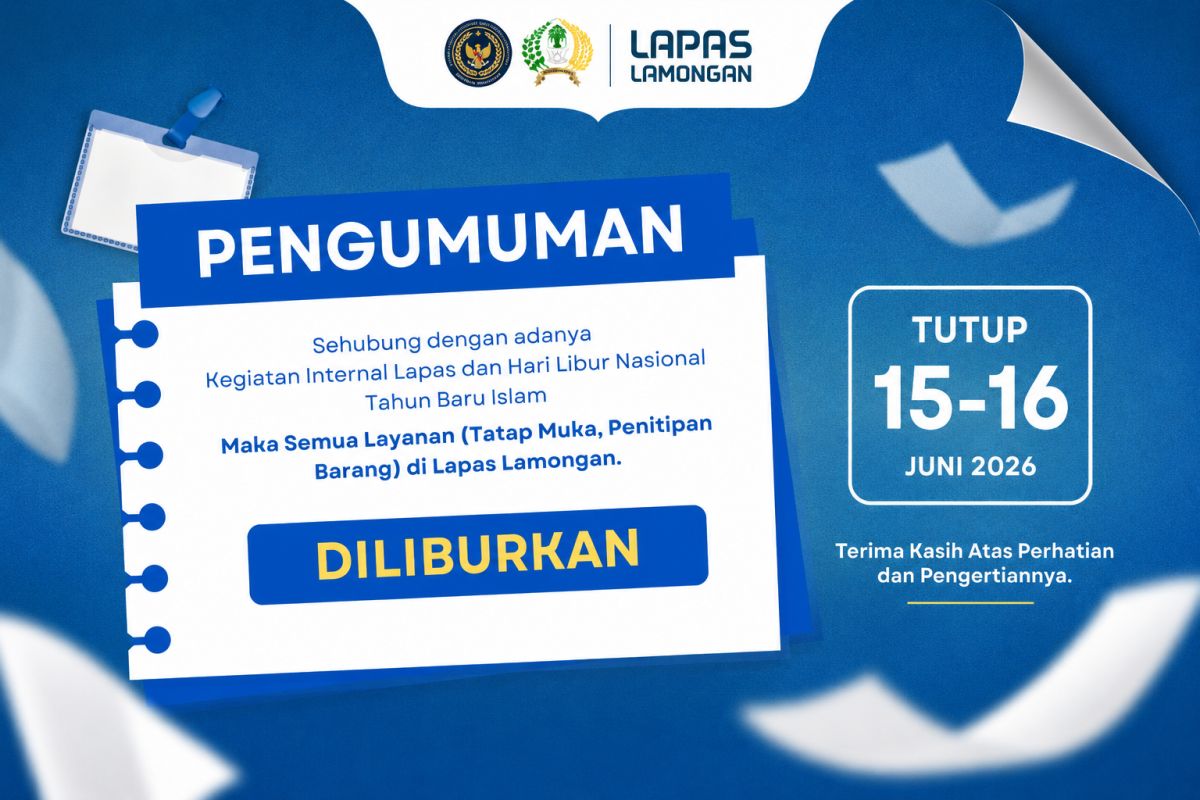 INFORMASI LIBUR PELAYANAN KUNJUNGAN