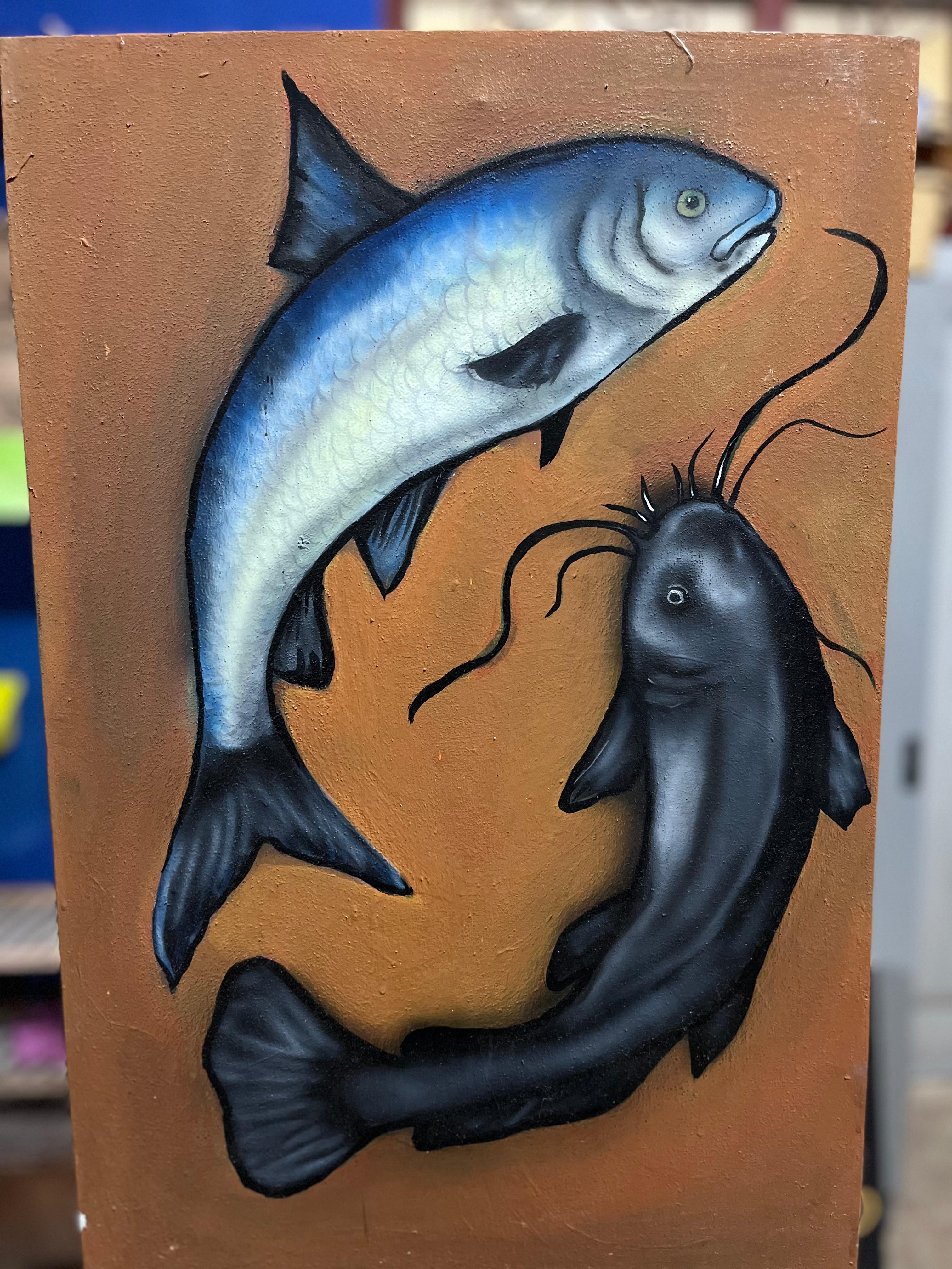 Lukisan Ikan Hias Dekoratif
